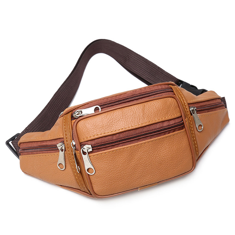 PU Leather Waist Pack Fashion  - Luxury Bags Leather 评论和价格